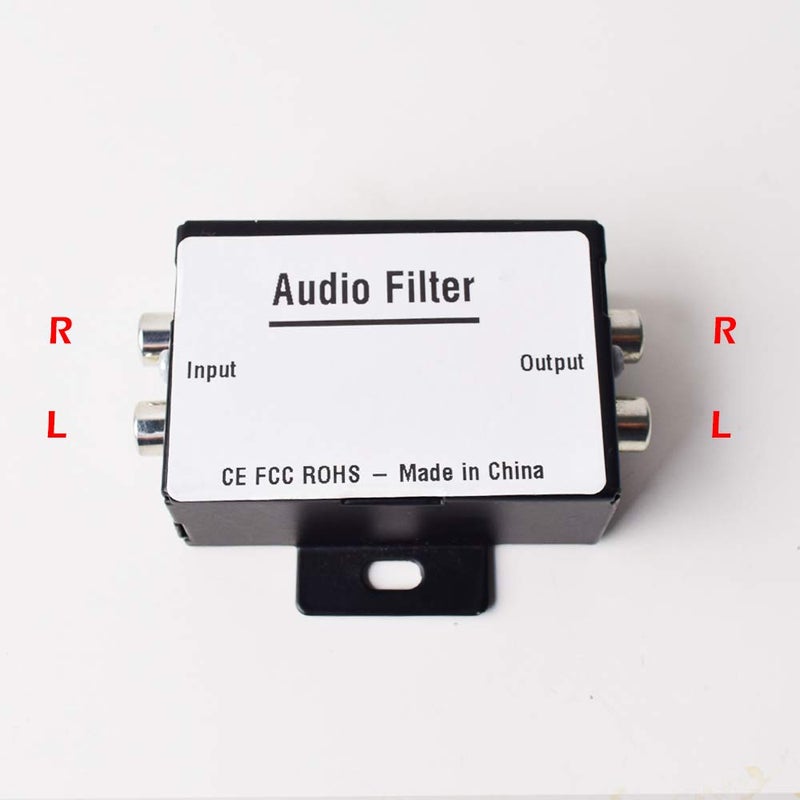 Ekylin Car Audio Noise Isolator Filter Radio Noise Eliminator for Auto Truck Boat Speakers Amplifier Equalizer RCA Signal - Image 4